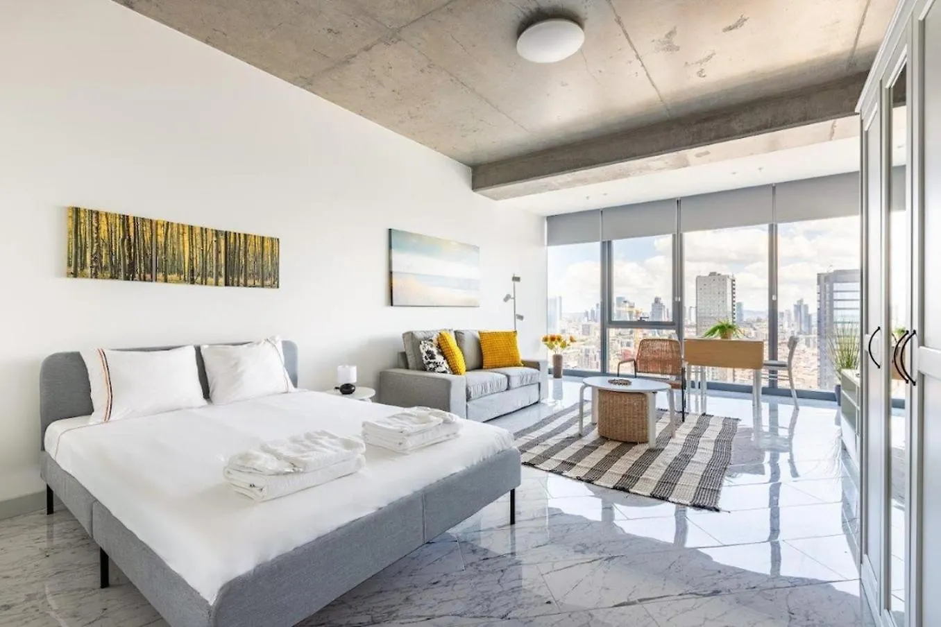 Scenic Bright Studio W Parking, Poolviews! #302 伊斯坦布尔 公寓